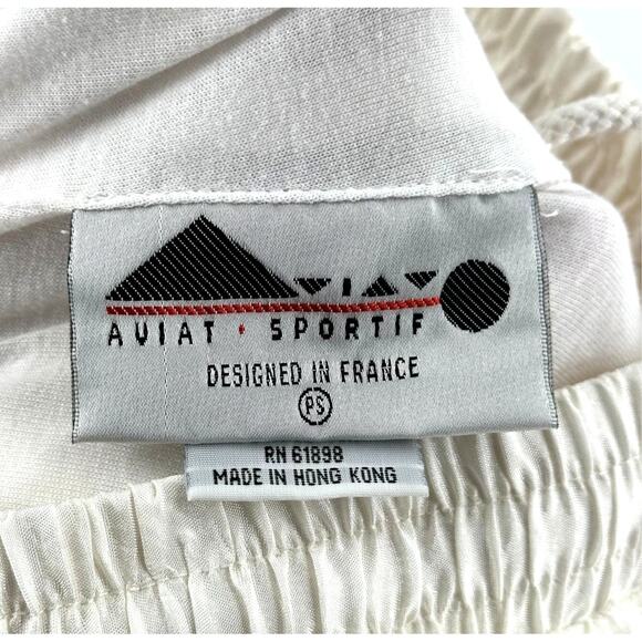 Vintage 80s Aviat Sportif Womens Parachute Windbreaker Jogger Pants Size Small - Picture 7 of 9